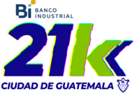 logotipo de carrera 21K Ciudad de Guatemala 2023
